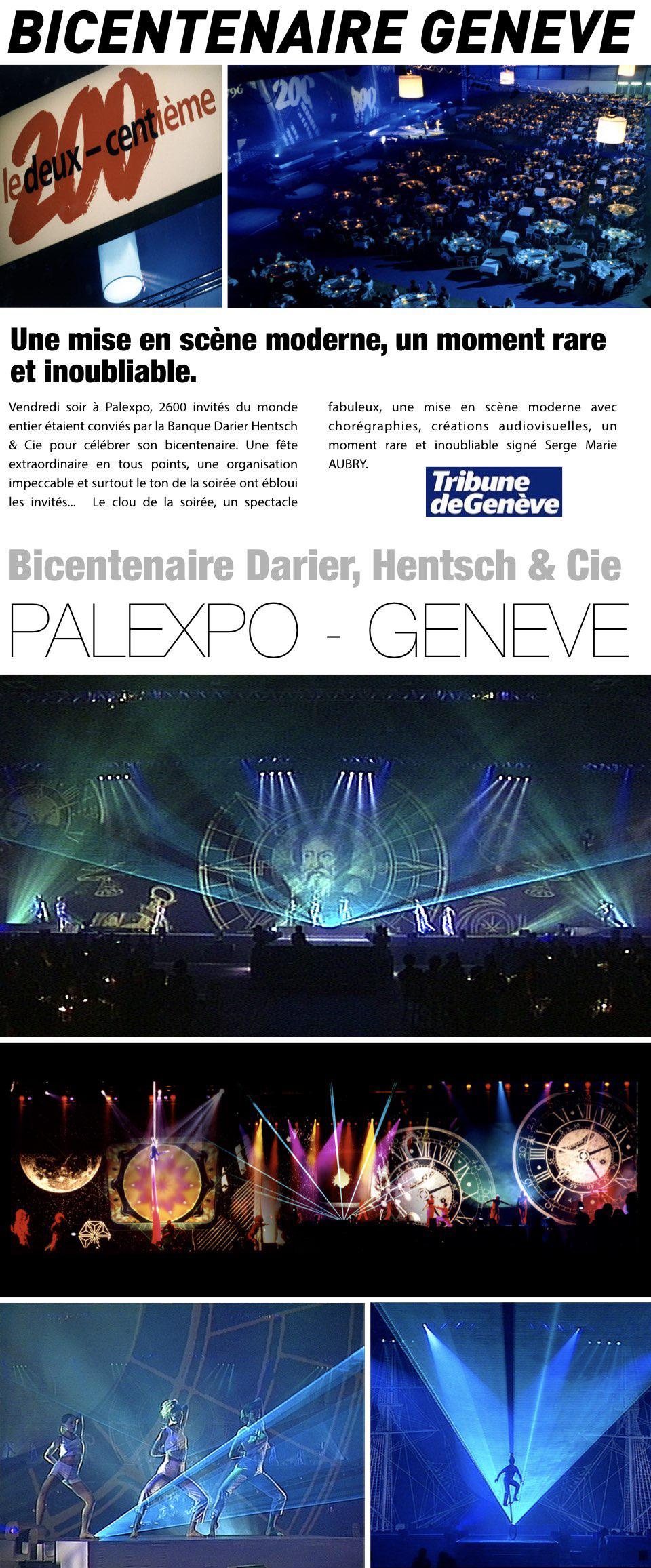 Bicentenaire Darier, Hentsch et Cie / Serge Marie Aubry 