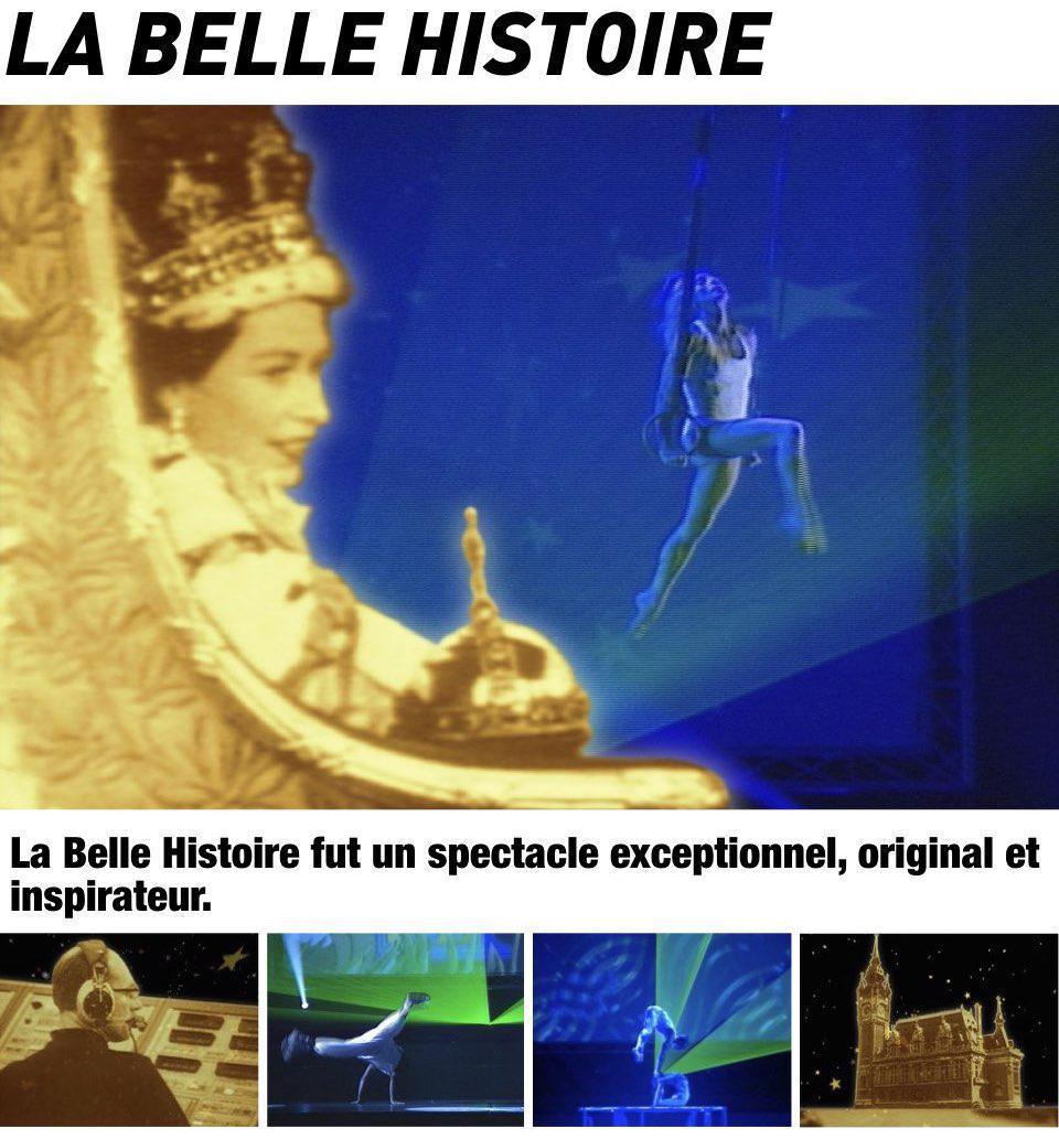 La Belle Histoire – création de Serge Marie Aubry pour le 50e anniversaire de l’UER