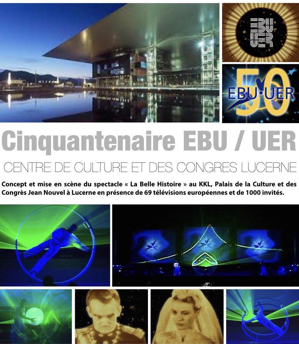 50e anniversaire de l’UER – KKL de Lucerne – Serge Marie Aubry